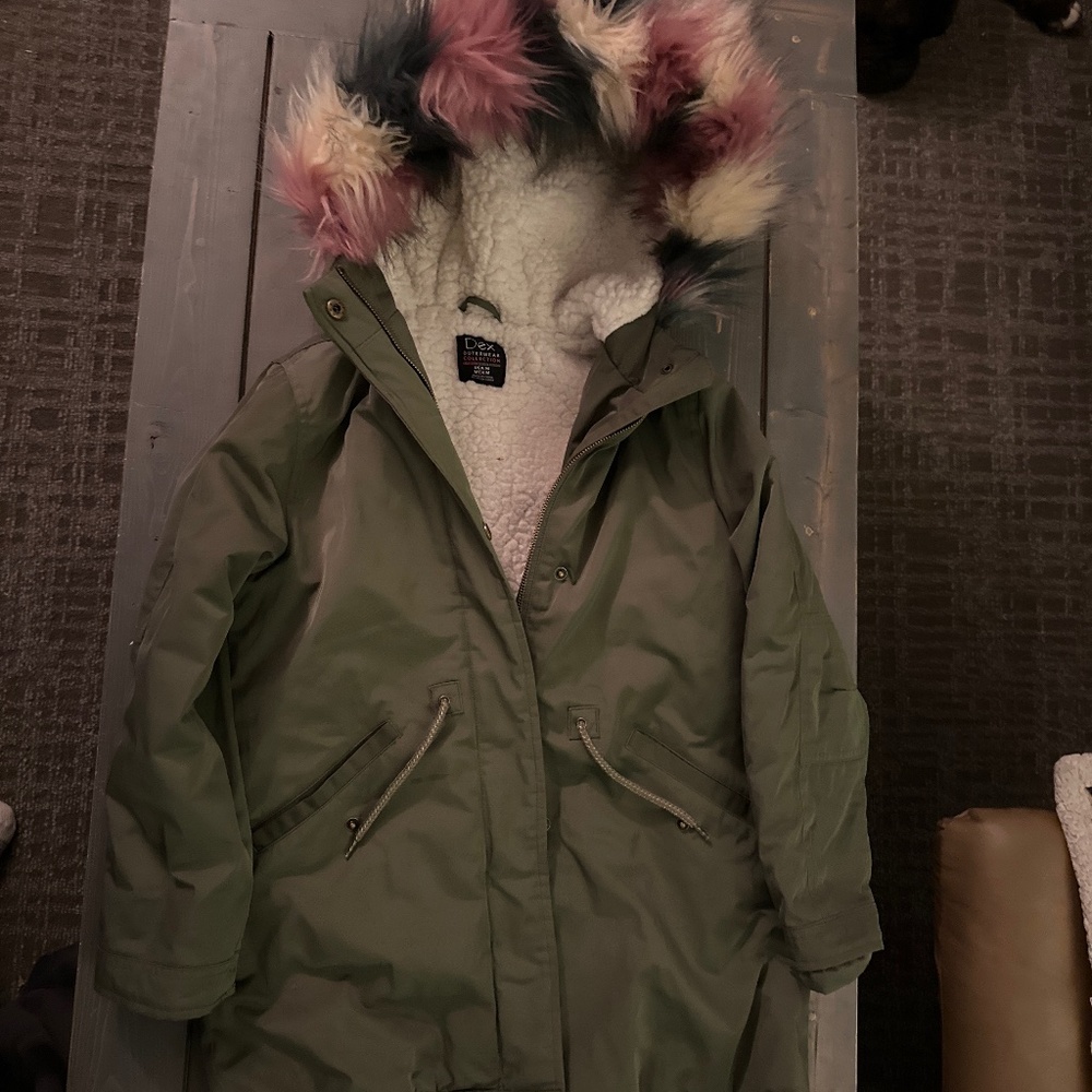 Cute girls winter coat